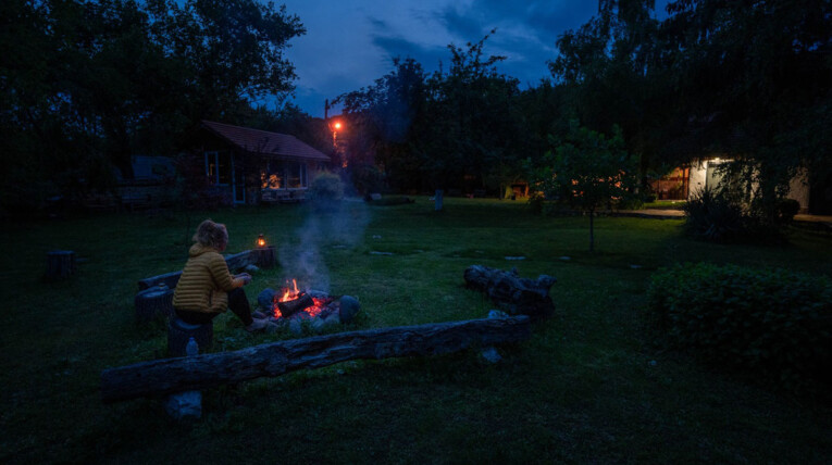 Firecamp in Emen village